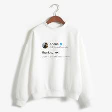 Shop official ariana grande merch, vinyl records, shirts and more. Sport Kapuzenpullover Sweatshirts Ariana Grande 7 Ring Christmas Birthday Gift Girl Teen Unisex Sweatshirt Hoodie Kleidung Accessoires