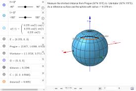 Nejprve definujeme, co je zeměpisná šířka. Zemepisne Souradnice Geogebra