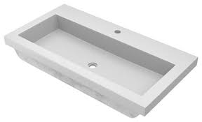 19 oval copper bath sink barbed wire design. Trough 3619 Bathroom Sink Contemporary Bathroom Sinks By Native Trails Houzz