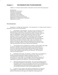 Chapter 1 The Problem And Its Background Chapter 1 Of A Thesis Should Contain A Discussion Of Each Of The Essay Writing Help Thesis Writing Writing Services