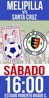 Se juegan los cuartos de final en el campeonato clausura '19 de la asociación de fútbol mallarauco. Deportes Melipilla Melipilla Vs Santa Cruz Facebook