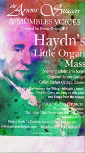 Looking forward to another amazing concert directed by Penny Ryan OBE and  the Ariosa Singers including organist James Gough & Soprano soloist Erin  Jones ❤️, Starts promptly @7pm! Don't be late!