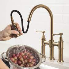 So, you will enjoy flexibility in controlling the water flow volume. Bridge Faucets Traditional Design Reimagined For Today S Kitchen