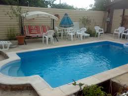 Swimming Pool 5 5 X 3 Meters With The Rest Zone Piscinas Modernas Piscinas Quincho Y Pileta