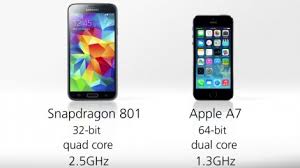 مقارنة شاملة جهاز الايفون 5s ضد الجالكسي S5