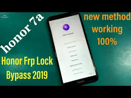Sep 18, 2020 · once the huawei/honor device connected click on erasefrp to bypass gmail account frp from huawei/honor device. Honor 7a Frp Unlock Tool For Gsm
