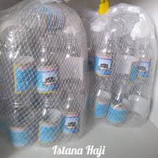 Botol Air Zam Zam Oleh Oleh Haji Umroh 25 Botol Shopee Indonesia