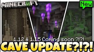 This update is what players have been waiting for, for months now, and it is finally around the corner! Minecraft Cave Update Release Date Whats In It 1 12 1 15 Bedrock Java Console Youtube