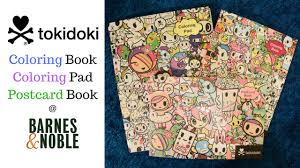 Hello kitty & friends coloring book: Tokidoki Coloring Book Coloring Pad And Postcard Book Barnes Noble Youtube