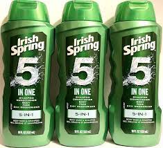 Made to be used on your hair, face, and the rest of your body, . Amazon Com Irish Spring Body Wash Shampoo 5 In 1 Net Wt 18 Fl Oz 532 Ml Per Bottle Pack Of 3 Bottles Beauty Personal Care