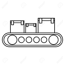 Dibujos Animados De Cajas De Carton En Cinta Transportadora Ilustracion Vectorial Ilustraciones Vectoriales Clip Art Vectorizado Libre De Derechos Image 84684031