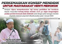 Ia menggunakan pendekatan menggembeling penyertaan belia secara. Perkemas Konsep Didik Rakyat Berhenti Merokok