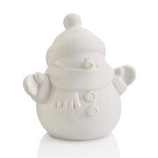 We have a range of over 100 different popular moulds, which are held in stock ready for decoration. Snowman Figure Paint Your Own Pottery Ceramic Bisque Ready To Paint Craft Kit Walmart Com Walmart Com