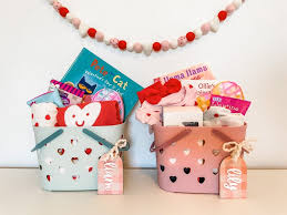 DIY Valentine's Gift Baskets for Kids - Baby Chick