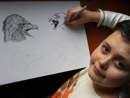 Artist Prodigy Starts Drawing Super-Realistic Animals From Memory at Age 2,  Illustrates His Own Encyclopedia
