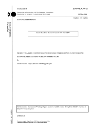 This empowers people to learn from each other and to better understand the world. Pdf Product Market Competition And Economic Performance In Switzerland