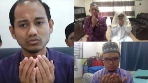 Virus Corona, Pasangan di Malaysia Menikah Secara Virtual