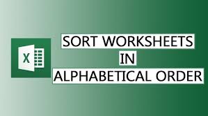 Easily sorting worksheet tabs in alphabetical order in microsoft excel. Sort Excel Worksheets In Alphabetical Order In 90 Seconds Youtube