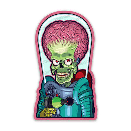Mars Attacks! Sticker