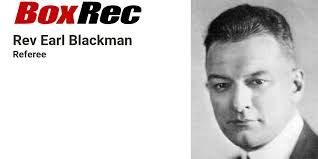 BoxRec: Rev Earl Blackman