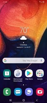 This allows you to unlock from the always on screen and directly bypass the . Turn Landscape Mode On Off Samsung Galaxy A50 S506dl Simple Mobile