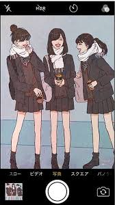 Download the perfect best friends pictures. Pin By Alia Maisara On Comic Template Refer Girls Cartoon Art Anime Best Friends Friend Anime