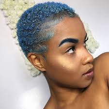 Light blue dyed hair, pastel, bright, coloured, colourful, street style. How To Achieve Pastel Hair Color Without The Commitment Naturallycurly Com