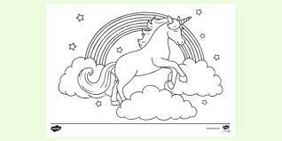 There are tons of great resources for free printable color pages online. Unicorn Colouring Colouring Sheets