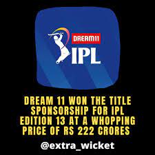 Dream 11 Won The Title Sponsorship For Ipl In 2020 North Face Logo The North Face Logo Ipl