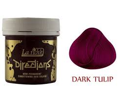 To rock a hair that brings the calmness of the sky and waters, use only the best blue hair dye. La Riche Directions Semi Permanent Hair Color Dark Tulip My Beauty Healthier Beauty Products