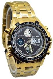 Comwatch Erkek Gold Spor Saat Trendyol