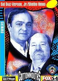 2001-02 Columbus Cottonmouths #24 Sal Diaz-Verson, Shelby Amos