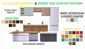 A car (or vehicle) is a rolled motor vehicle used for transportation. Simsational Designs Blandco No More Updated Solid Is Sensational Wood You Love My Kitchen Recolours