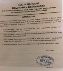 Check spelling or type a new query. Viral Surat Keputusan Rw 03 Resahkan Warga Bangkingan Surabaya Rajawarta Com