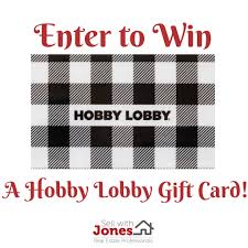 You can use a hobby lobby gift card balance to make a purchase online or at nearby hobby lobby stores. Sell With Jones Real Estate Professionals Who Wants To Win A Hobby Lobby Gift Card We Are Giving One Away To A Lucky Winner This Friday To Enter 1