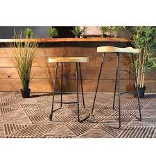 Tabouret De Bar Rustique En Bois Chene Massif Meuble Wazo Chene Massif Tabouret De Bar Tabouret