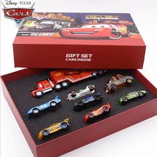 Disney Pixar Cars Lightning Mcqueen Chick Hicks Mater King Boys Educational Toys Gift Set Packaging Children Christmas Gifts Diecasts Toy Vehicles Aliexpress