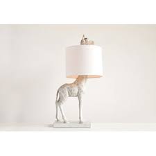 Fashioned in metal with a brushed steel metal finish and white fabric shade, our stick table lamp delivers a clean aesthetic. Animal Bedside Lamps Cheap Buy Online