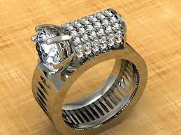 I Must Say This Is One Of The Coolest Ring Designs I Ve Ever Seen Modeled After A Hose Clamp Funny Car Memes Car Wheels Diy Car Jokes