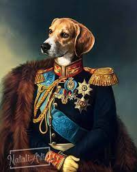 Renaissance Pet Portrait Custom Digital Portrait Digital Etsy In 2021 Pet Portrait Gifts Pet Portraits Animal Portraits Art
