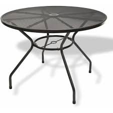 Destiny tisch sevilla ii gartentisch 120 cm rund polyrattan loom. Gartentisch Balkontisch Streckmetalltisch Tisch Rund Los Angeles 100x71cm