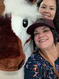 Paint Horse Pete is available for Selfies during trick or treating!