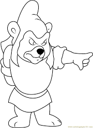 Gummy bear chewing gum gummi candy jelly babies, multicolor cartoon gum, five gummy bears png clipart. Gummy Bears Coloring Page For Kids Free Disney S Adventures Of The Gummi Bears Printable Coloring Pages Online For Kids Coloringpages101 Com Coloring Pages For Kids