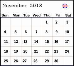 Print November 2018 Calendar Australia Online Calendar 2018 Calendar Template Calendar