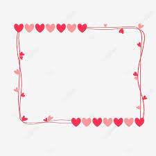 Heart Heart Border Valentine Valentine S Day Romantic Love Png Transparent Clipart Image And Psd File For Free Download Valentines Day Doodles Valentine Clipart Valentines Day Border