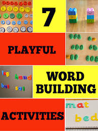 Since there are 8 letters in total, 3 of which are i's and 2 of which are l's, the. 7 Wonderful Word Building Activities Childhood101