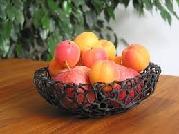 Fruit Bowl Voronoi Style No 4 3d Print Model Fruit Bowl Fruit Bowl