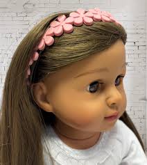 18 Inch Doll Headbands/ Flower Headbands
