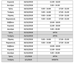 Καθώς οι έλληνες καταναλωτές είναι γνωστοί για τα ψώνια της τελευταίας στιγμής, καλό θα είναι να γνωρίζουν το ωράριο σούπερ μάρκετ και καταστημάτων για να μην. Patra 3ekina Shmera To Eortastiko Wrario Twn Katasthmatwn Patras Events