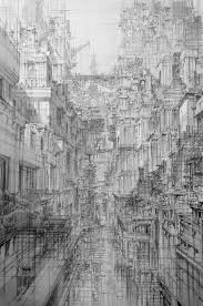 Infinite Cities Take Shape In Imagined Architectural Drawings By Jaecheol Park Architecture Drawing Art Architecture Drawing Perspective Art